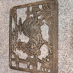 Rooster Trivet/Wall Decor